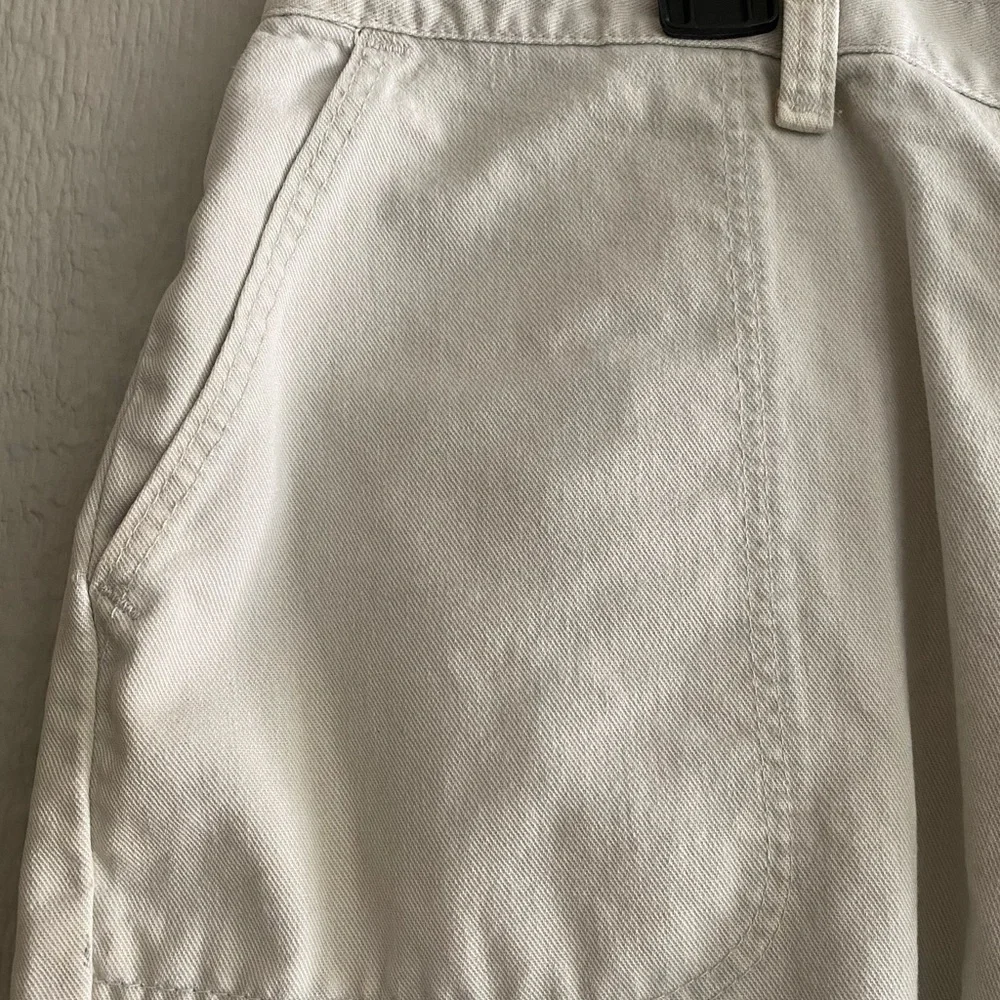 Vtg Wrangler Tan Khaki Hi-Rise Mom Chino Shorts Summer Cargo Country No Size Tag